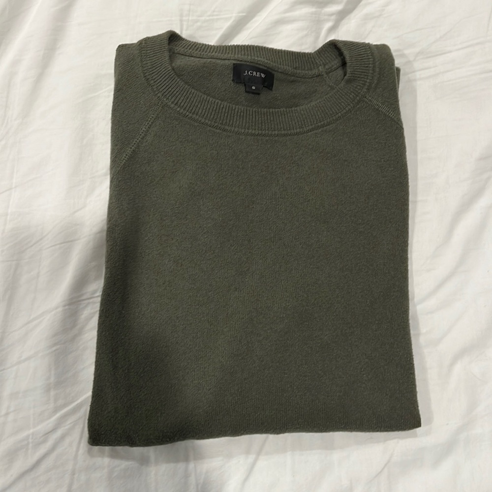 J.Crew Terry Cotton Lightweight Sweater